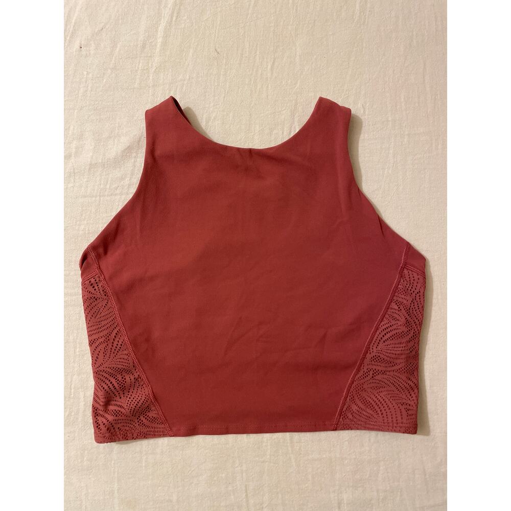 Athleta Rosewood High Neck Sports Bra Tank